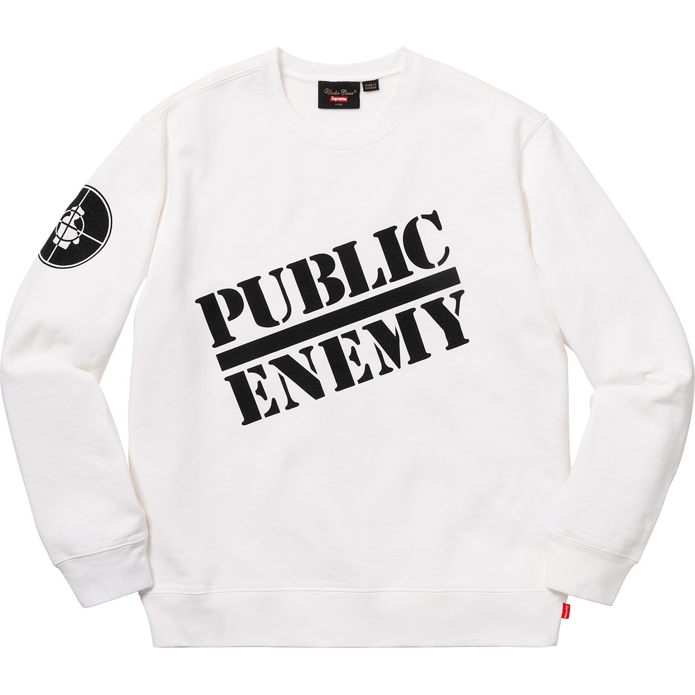 Supreme®/UNDERCOVER/Public Enemy Crewneck Sweatshirt view 4
